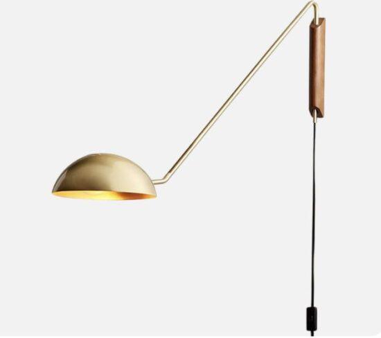 Marika Long Arm Wall Lamp.