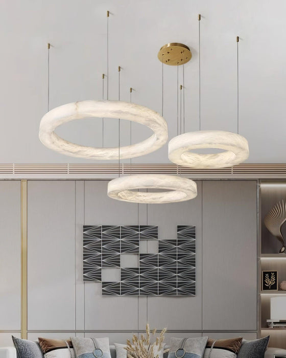 Marika Alabaster Chandelier - DWHOME