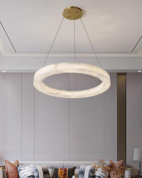 Marika Alabaster Chandelier - DWHOME