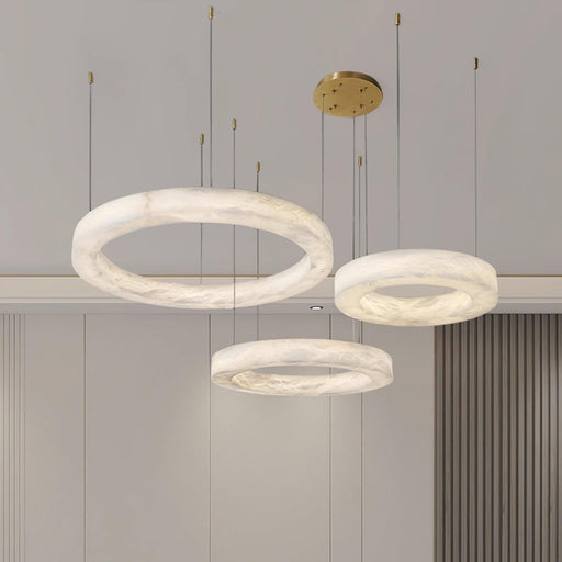 Marika Alabaster Chandelier - DWHOME