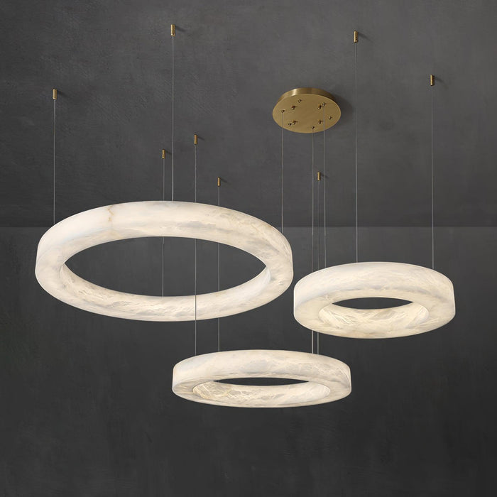 Marika Alabaster Chandelier - DWHOME