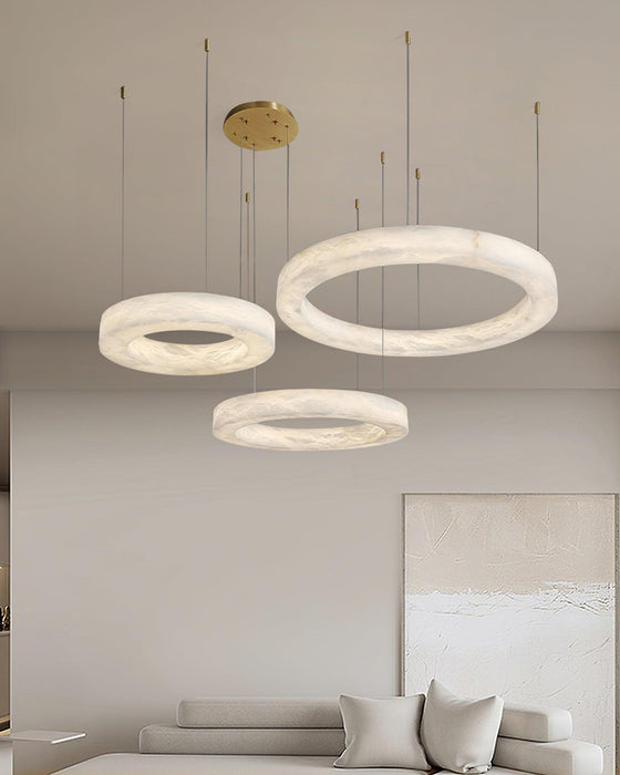 Marika Alabaster Chandelier - DWHOME