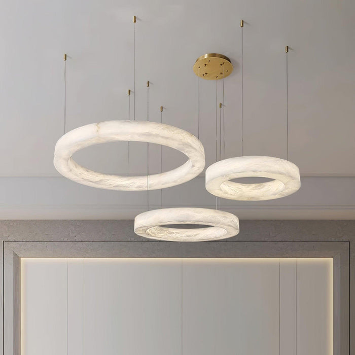 Marika Alabaster Chandelier - DWHOME