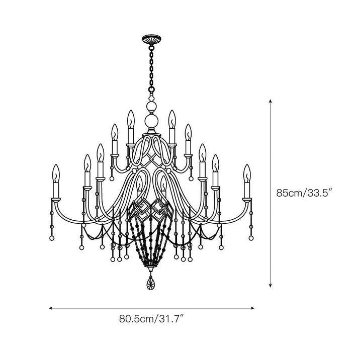 Mariposa Chandelier-DWHOME