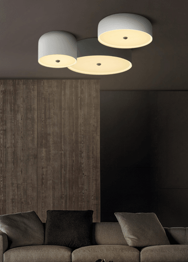 Marit Modern Soft Drum Shade Ceiling Light - DWHOME