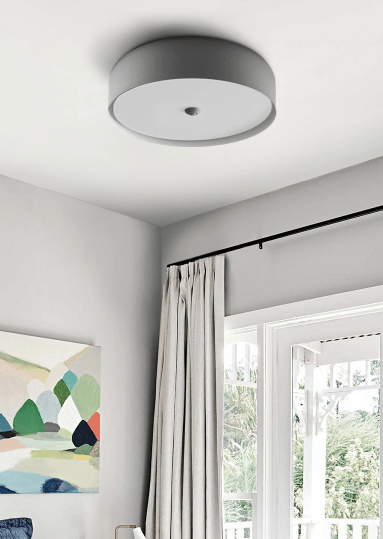 Marit Modern Soft Drum Shade Ceiling Light - DWHOME