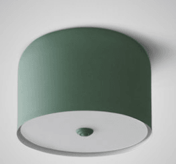 Marit Modern Soft Drum Shade Ceiling Light.