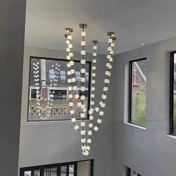 Marni Beaded Chandelier-DWHOME