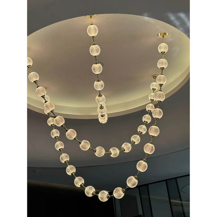 Marni Beaded Chandelier-DWHOME