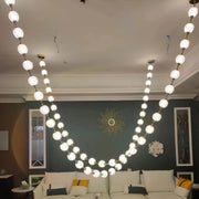 Marni Beaded Chandelier-DWHOME