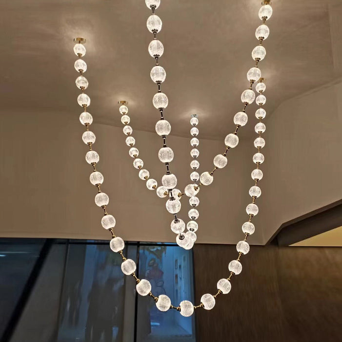 Marni Beaded Chandelier-DWHOME