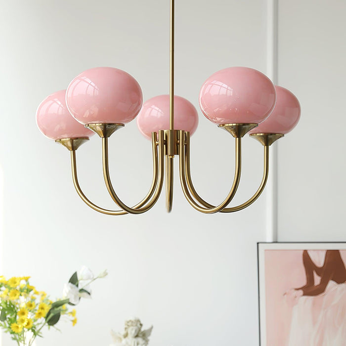 Marshmallow Chandelier.