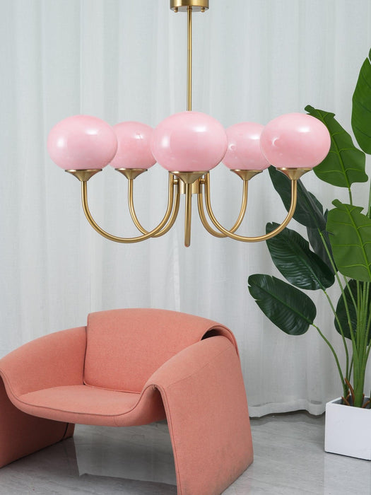 Marshmallow Chandelier.