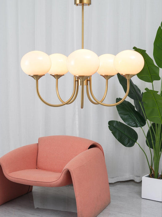 Marshmallow Chandelier.