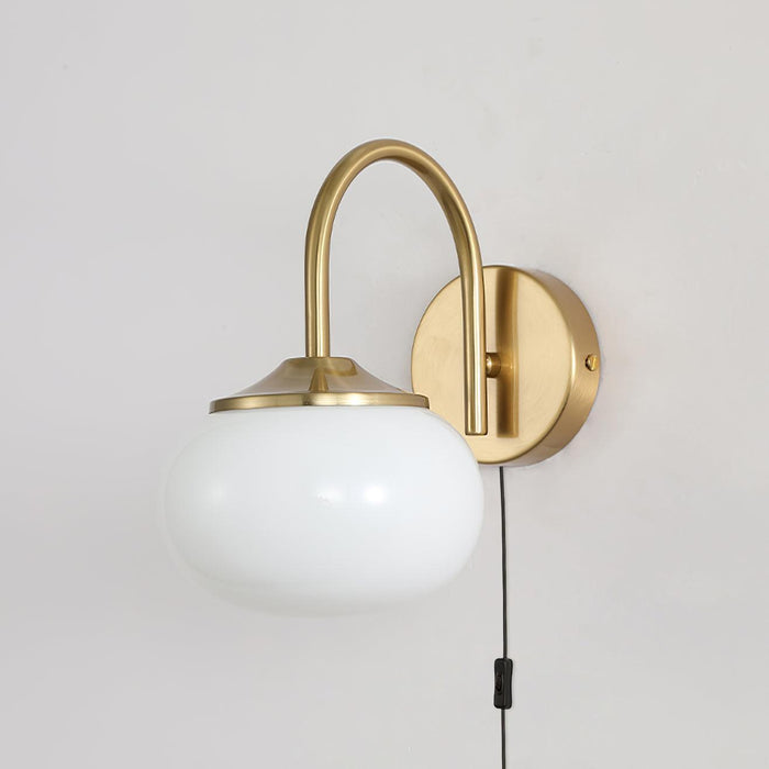 Marshmallow Sconce Plug Version-DWHOME