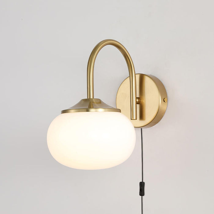 Marshmallow Sconce Plug Version-DWHOME