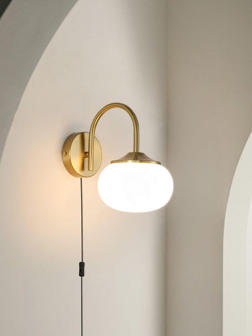 Marshmallow Sconce Plug Version-DWHOME