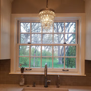 Crystal Inverted Pyramid Chandelier-DWHOME