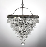 Crystal Inverted Pyramid Chandelier-DWHOME
