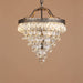Crystal Inverted Pyramid Chandelier-DWHOME