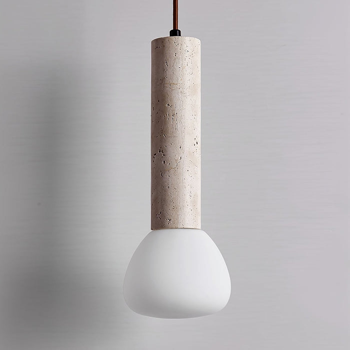 Matchstick Travertine Pendant Lamp-DWHOME