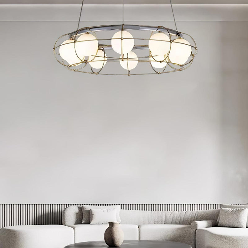 Maytoni Round Chandelier-DWHOME