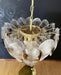 Mazzega Murano Transparent Amber Glasses Chandelier-DWHOME