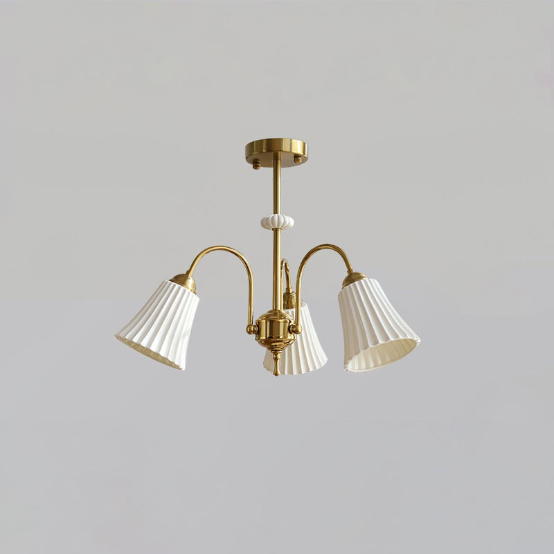 Chandelier Trompette en Céramique Médiévale-DWHOME