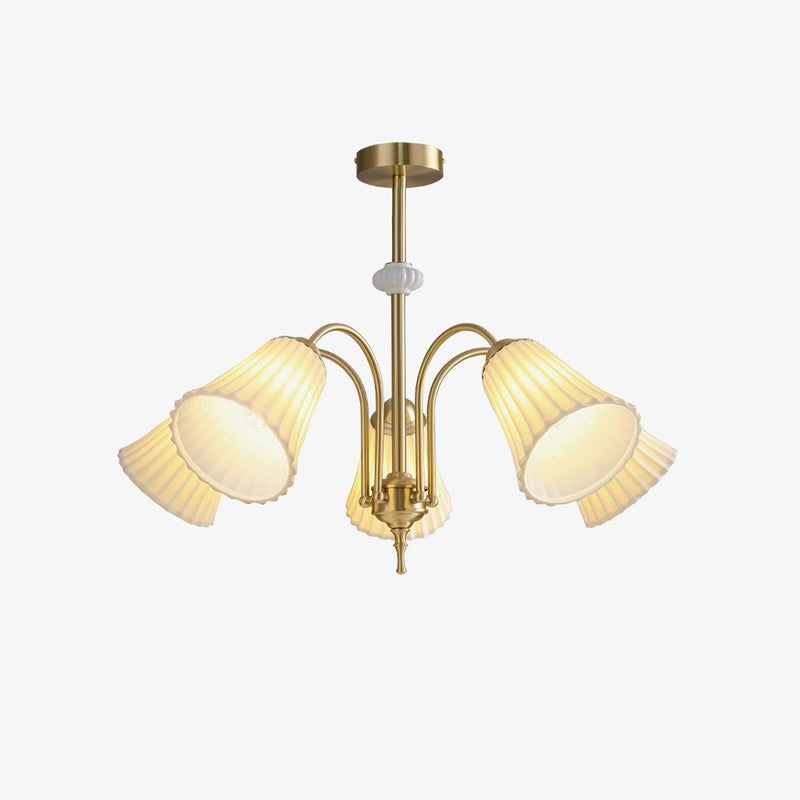Chandelier Trompette en Céramique Médiévale-DWHOME