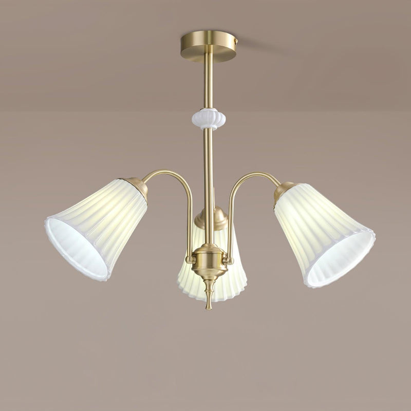 Chandelier Trompette en Céramique Médiévale-DWHOME