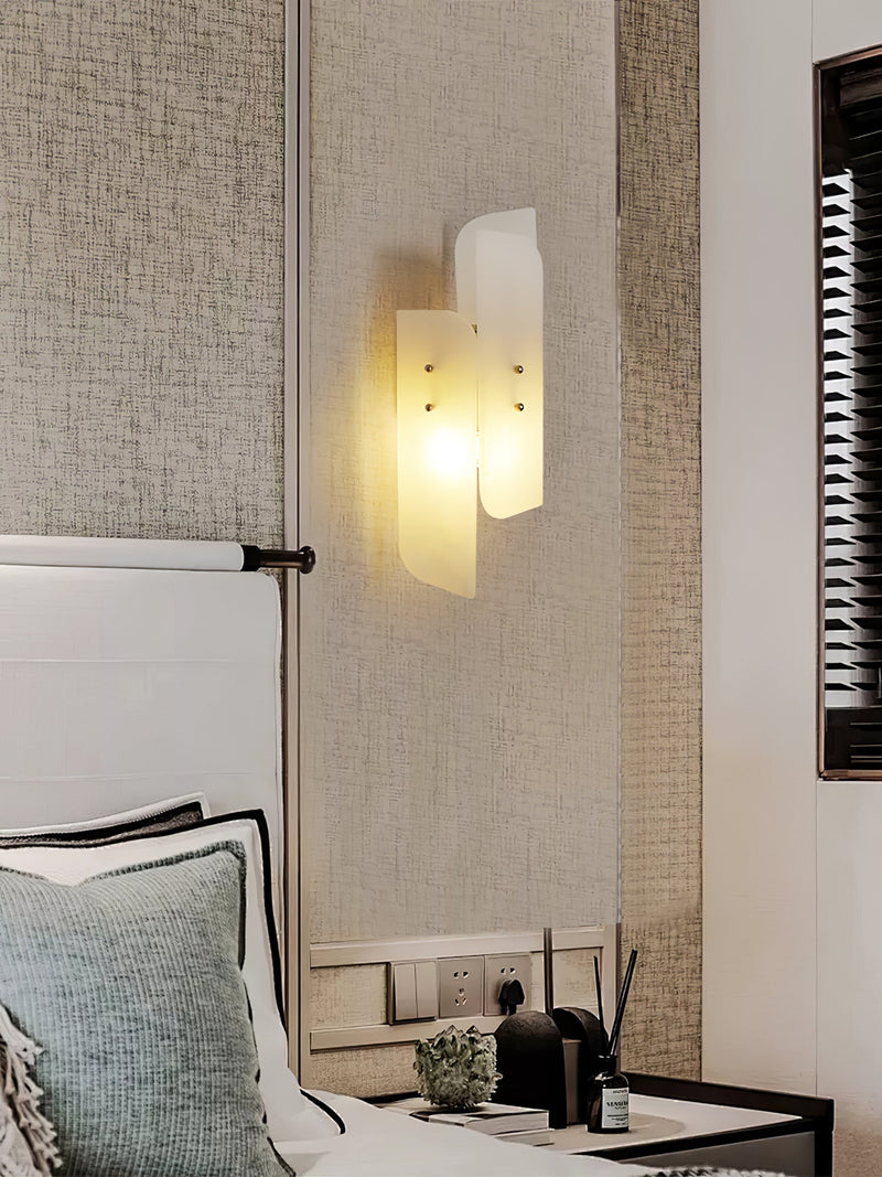 Megalith Alabaster Wall Light-DWHOME