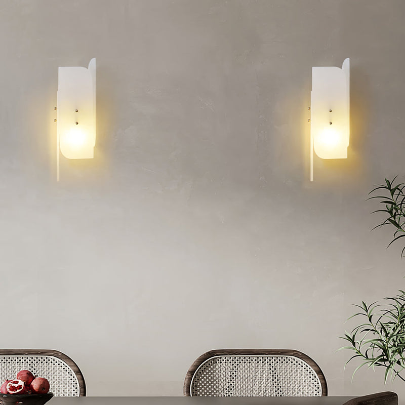 Megalith Alabaster Wall Light-DWHOME