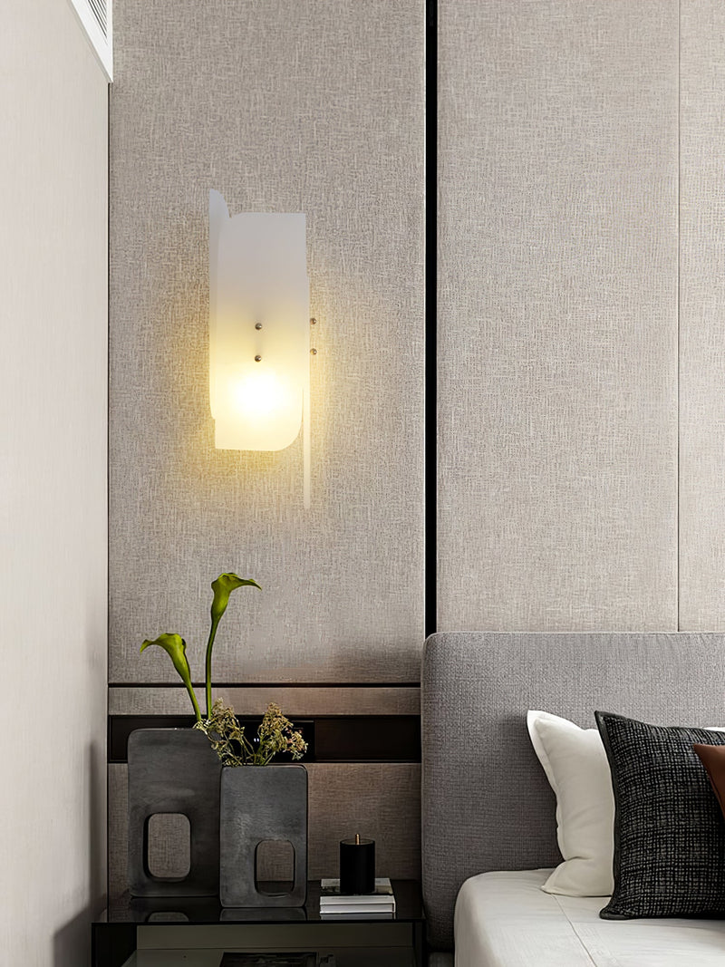 Megalith Alabaster Wall Light-DWHOME