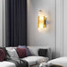 Melange Elongated Alabaster Wall Lamp - DWHOME