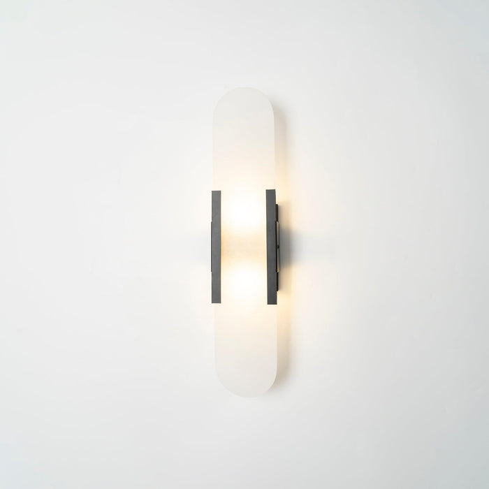 Melange Elongated Alabaster Wall Lamp - DWHOME