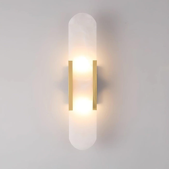 Melange Elongated Alabaster Wall Lamp - DWHOME