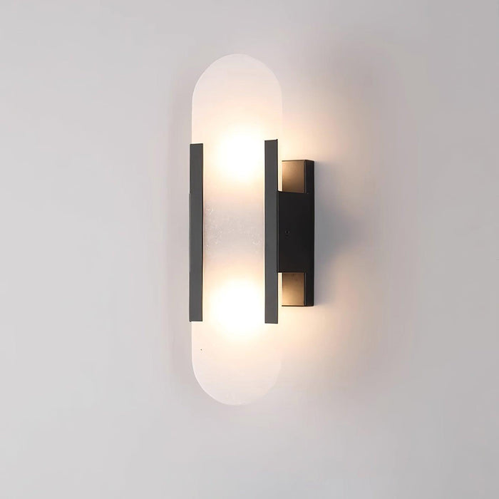 Melange Elongated Alabaster Wall Lamp - DWHOME