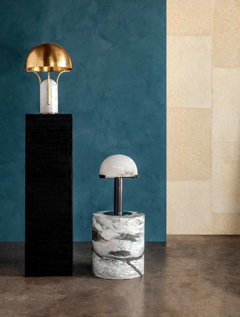 Elegance Alabaster Table Lamp-DWHOME