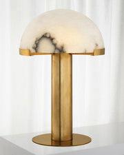 Elegance Alabaster Table Lamp-DWHOME