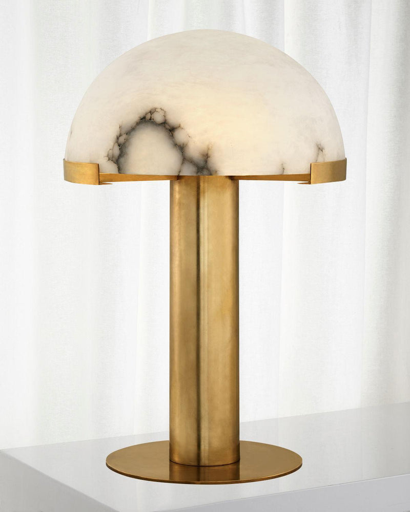 Elegance Alabaster Table Lamp-DWHOME