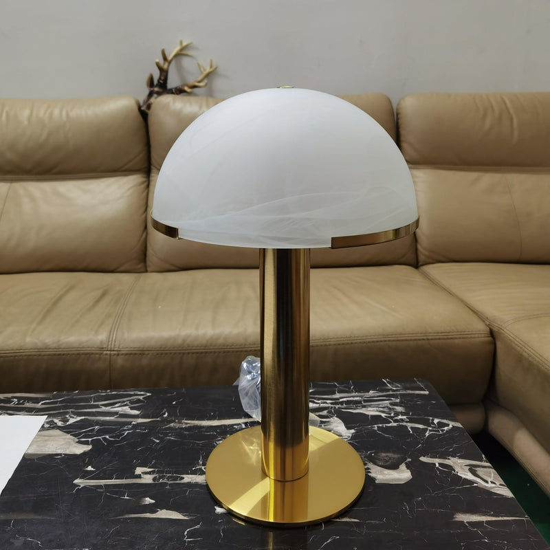 Elegance Alabaster Table Lamp-DWHOME
