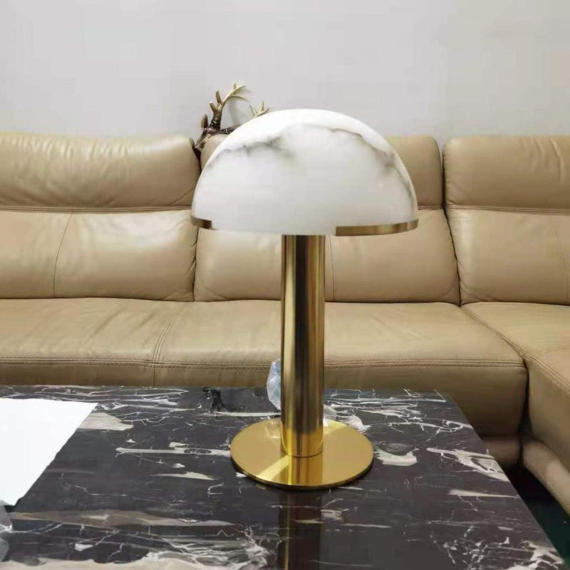 Elegance Alabaster Table Lamp-DWHOME