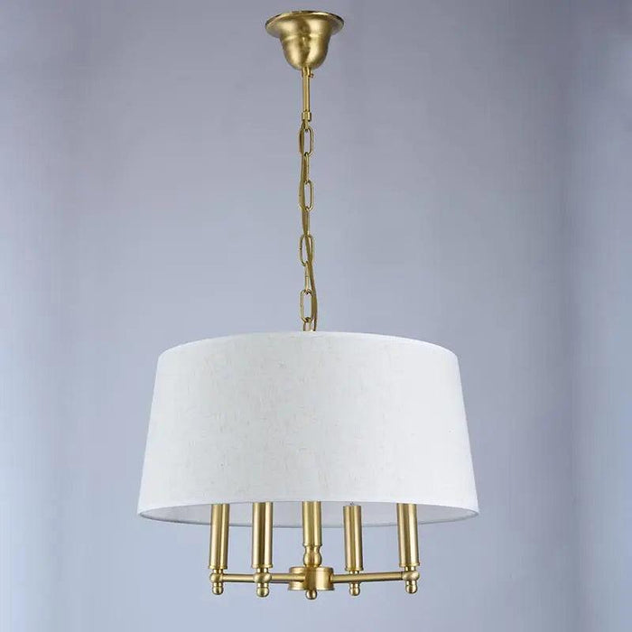 Melissa Copper Drum Chandelier-DWHOME