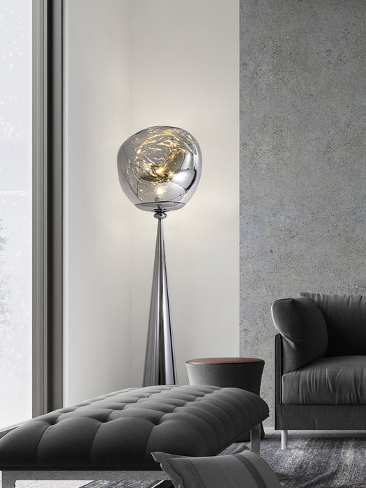 Cone Lava Floor Lamp-DWHOME