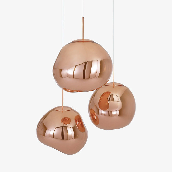 Multi Lava Round Pendant Lamp.