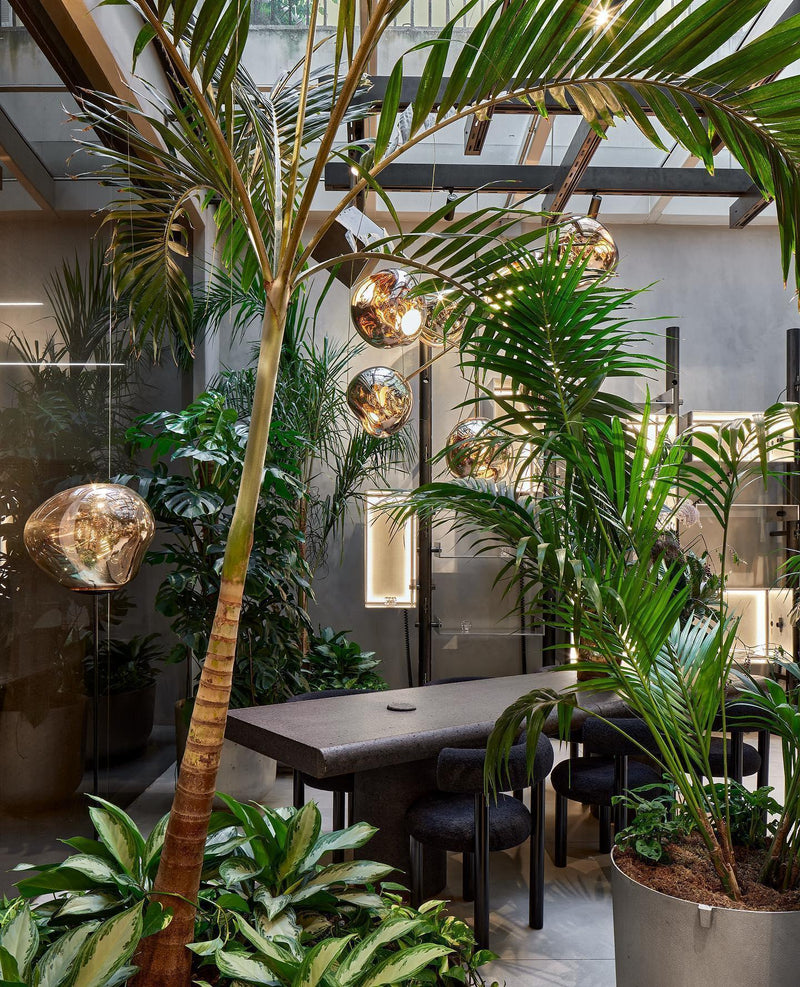 Multi Lava Round Pendant Lamp-DWHOME