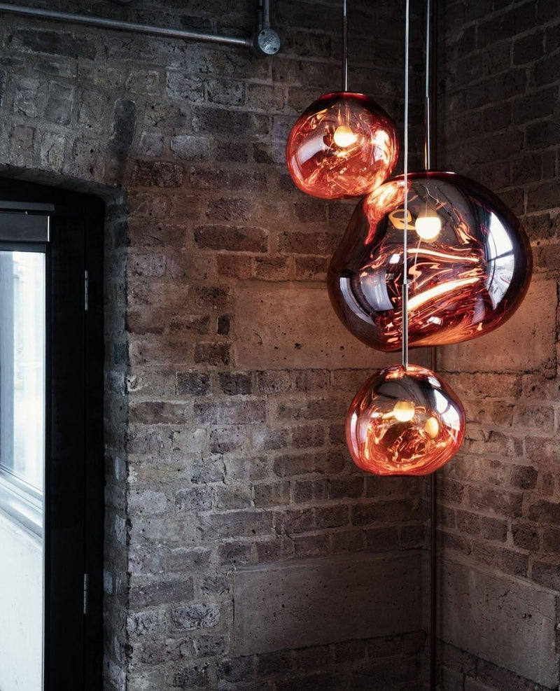 Multi Lava Round Pendant Lamp-DWHOME