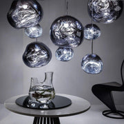Multi Lava Round Pendant Lamp-DWHOME