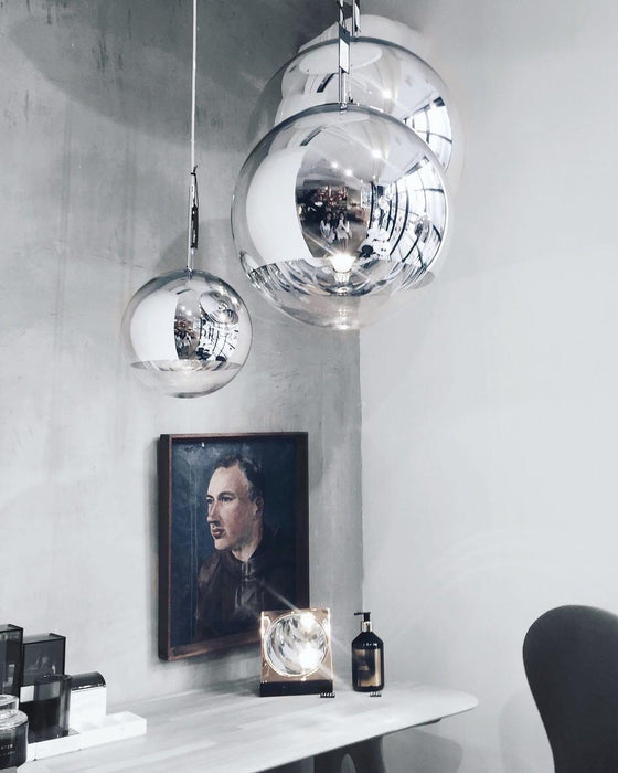 Multi Lava Round Pendant Lamp-DWHOME