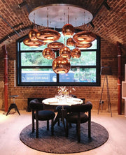 Multi Lava Round Pendant Lamp-DWHOME